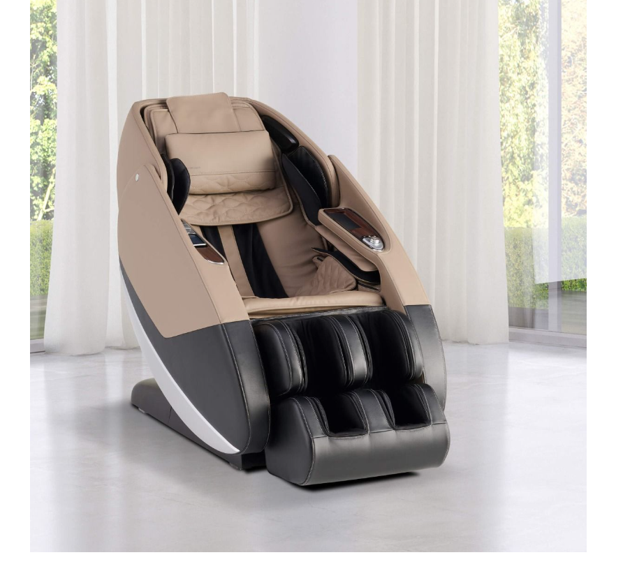 Human Touch - New Novo Flex 3D and 4D Massage Chair (Grey & Brown)