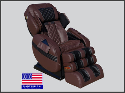 2024 Model-American Made-LURACO MODEL 3 HYBRID SL Medical Massage Chair with Chiropractic Twist, MADE WITH REAL LEATHER