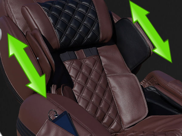 2024 Model-American Made-LURACO MODEL 3 HYBRID SL Medical Massage Chair with Chiropractic Twist, MADE WITH REAL LEATHER