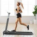 COSTWAY - Compact Folding Treadmill with Touch Screen APP Control - Relaxacare