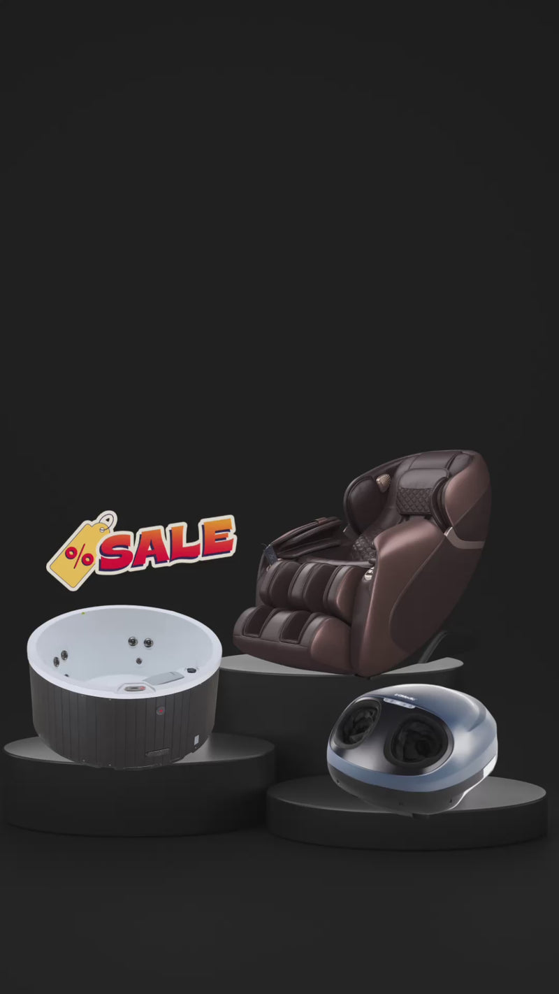 -TruMedic MC-1500 Massage Chair with L track