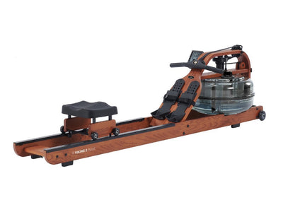 First Degree Fitness - Viking 3 Plus Brown Fluid Rower - Relaxacare