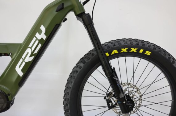 Frey Bike - CC FAT E-Bike - Bafang M620 - Fat Tire Full Suspension - Relaxacare