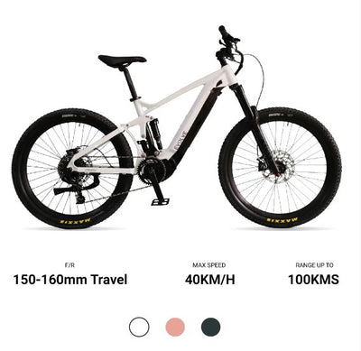 Frey Bike - EVOLVE - NEO - Bafang M510 - Full Suspension - Up To 40 KM/H - Relaxacare