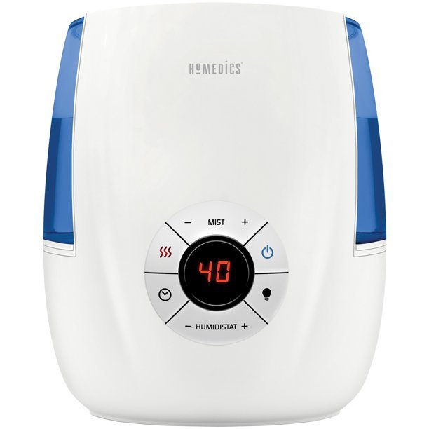 HoMedics - Warm and Cool Mist Ultrasonic Humidifier Deluxe - Relaxacare