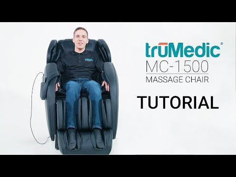 -TruMedic MC-1500 Massage Chair with L track