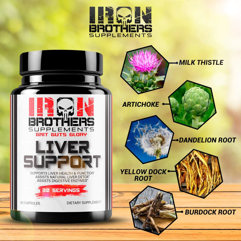 Iron Brothers - LIVER SUPPORT - Relaxacare