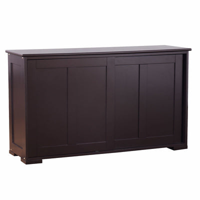 Kitchen Storage Cabinet with Wood Sliding Door - Relaxacare