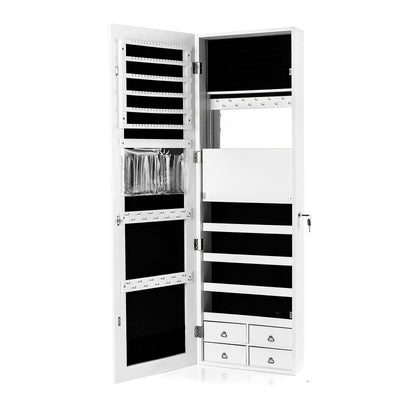 Multipurpose Storage Cabinet with 4 Drawers-White - Relaxacare