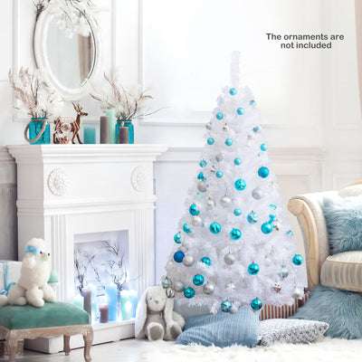 Open Box-1.5M white PVC Christmas tree - Relaxacare