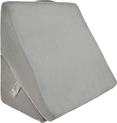 Open Box-Multi-function sponge triangle pillow gray - Relaxacare