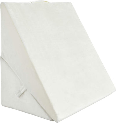 Open Box-Multi-function sponge triangle pillow white - Relaxacare