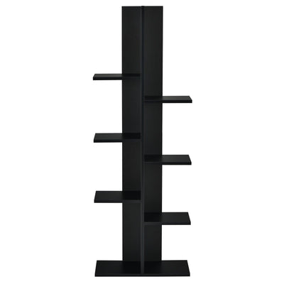 Open Concept Plant Display Shelf Rack Storage Holder-Black - Relaxacare