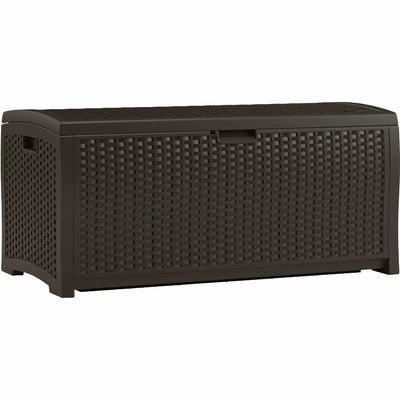 SunCast- Medium Wicker Deck Box 73 Gallon - Relaxacare