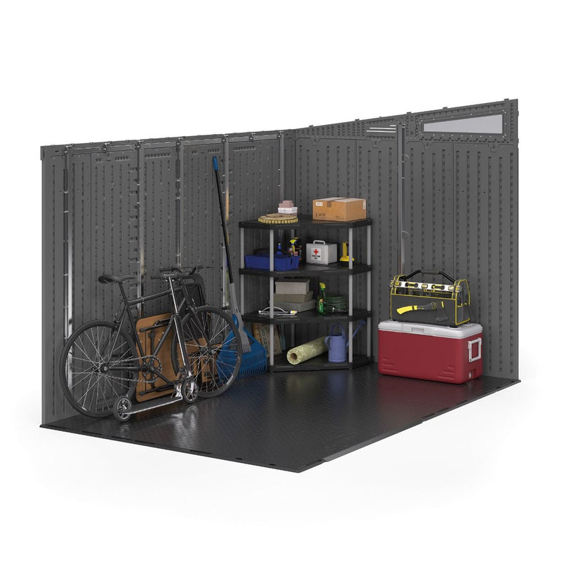 SunCast- Modernist 10 ft. x 7 ft. Barn Door Storage Shed - Relaxacare