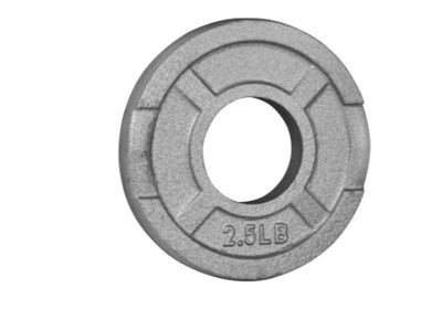 YORK FITNESS - STANDARD OLYMPIC BARBELL PLATE - Relaxacare