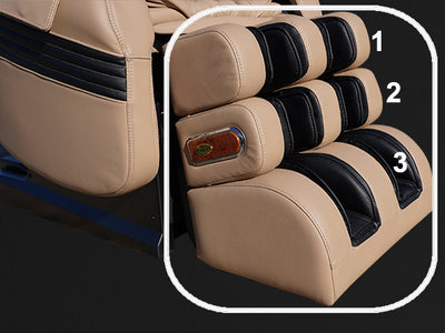 2024 Model-American Made-LURACO MODEL 3 HYBRID SL Medical Massage Chair with Chiropractic Twist, MADE WITH REAL LEATHER