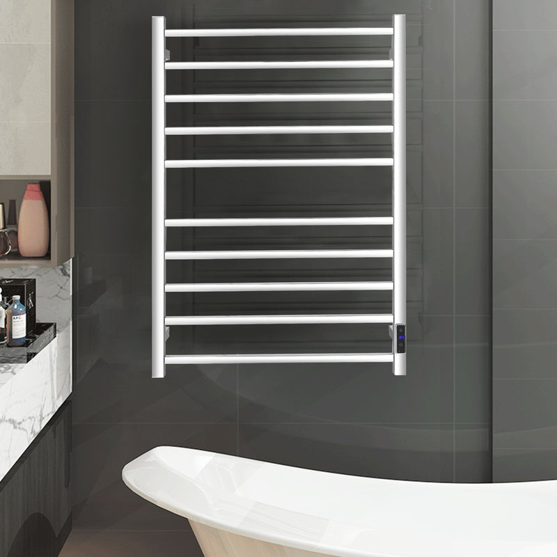 10-Bar Electric Stainless Steel Towel Warmer