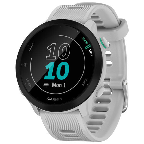*Garmin Forerunner 55, 42mm GPS Running Watch with Daily Suggested Workouts, Up to 2 Weeks of Battery Life
