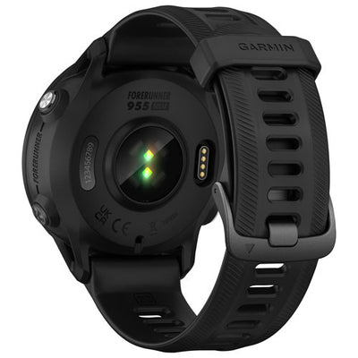 *Garmin Forerunner 955 SOLAR, 46.5mm GPS Running Smartwatch, Tailored to Triathletes, Long-Lasting Battery