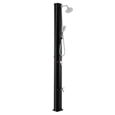 7.2 Feet 9.3 Gallon Solar Heated Shower with Hand and Foot Tap