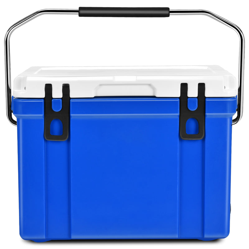 26 Quart Portable Cooler with Food Grade Material-Blue