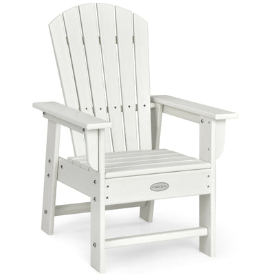 *Patio Kids' Adirondack Chair with Ergonomic Backrest - White