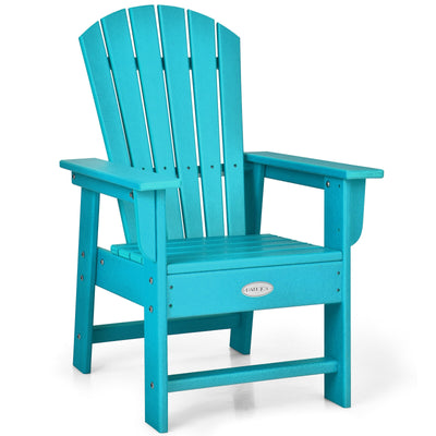 *Patio Kids' Adirondack Chair with Ergonomic Backrest - Turquoise