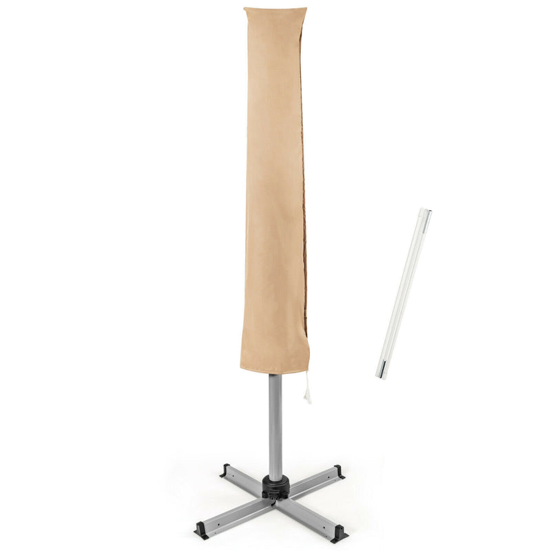 Parasol Offset Cantilever Umbrella Cover with Fiberglass Rod