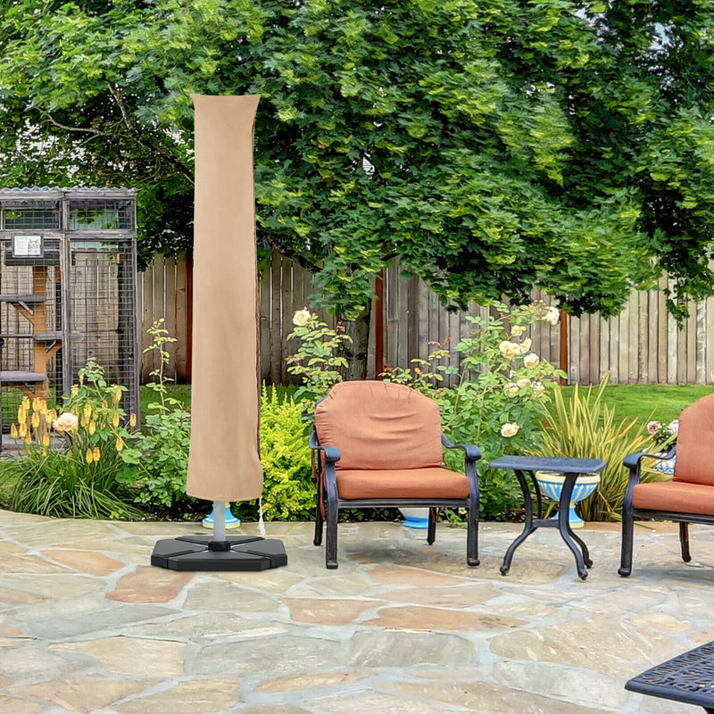 Parasol Offset Cantilever Umbrella Cover with Fiberglass Rod