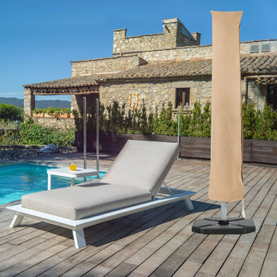Parasol Offset Cantilever Umbrella Cover with Fiberglass Rod