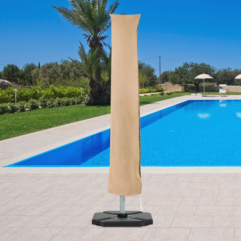 Parasol Offset Cantilever Umbrella Cover with Fiberglass Rod