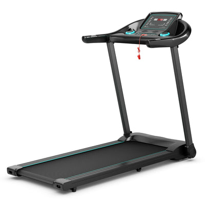 *2.25HP Electric Running Machine Treadmill with Speaker and APP Control - Blue