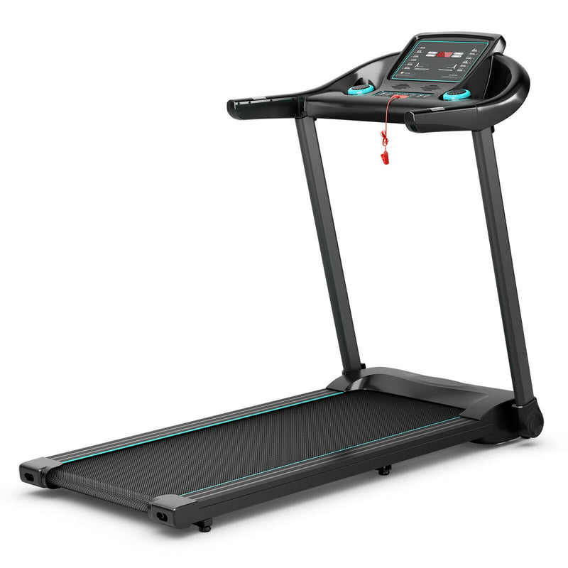 *2.25HP Electric Running Machine Treadmill with Speaker and APP Control - Blue