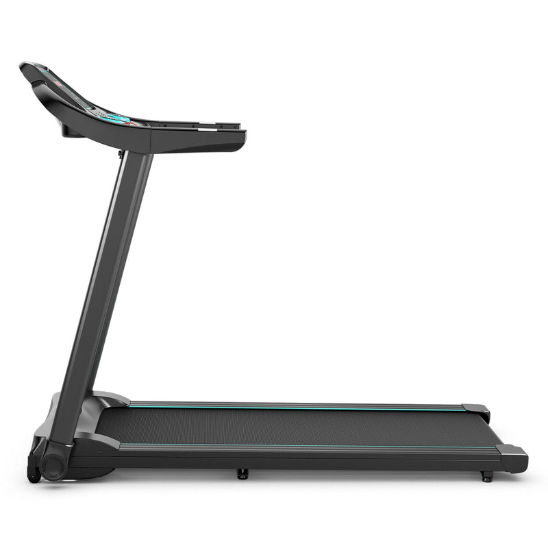 *2.25HP Electric Running Machine Treadmill with Speaker and APP Control - Blue