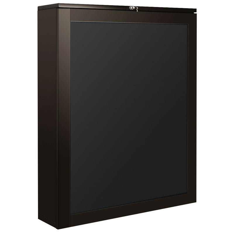 *Convertible Wall Mounted Table with A Chalkboard - Coffee
