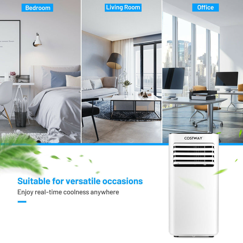 *Portable Air Conditioner 10000 BTU Evaporative Air Cooler Dehumidifier-White