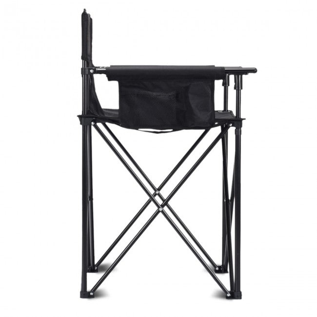 *Portable 38 Inch Oversized High Camping Fishing Folding Chair