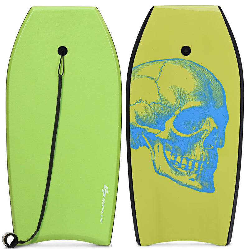 *Super Surfing  Lightweight Bodyboard with Leash - L