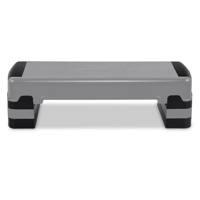 backordered - *35 Inch Aerobic Cardio Adjustable Exercise Stepper with Risers