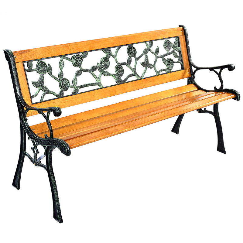*49 1/2 Inch Patio Park Garden Porch Chair Bench