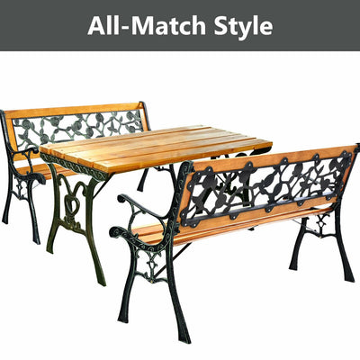 *49 1/2 Inch Patio Park Garden Porch Chair Bench