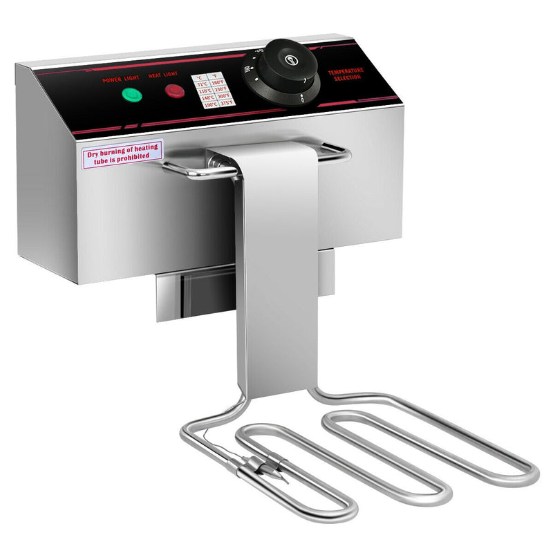 *3400W Dual Tank Electric Countertop Deep Fryer