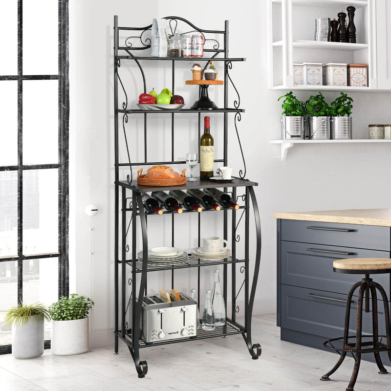 5-Tier Metal Kitchen Baker&