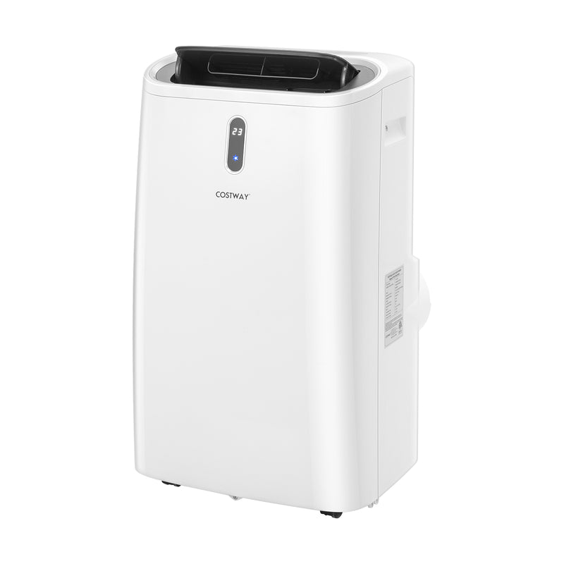 *14000 BTU(Ashrae) Portable Air Conditioner with APP and WiFi Control - White