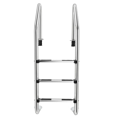 *3-Step Stainless Steel Swimming Pool Ladder with Anti-Slip Step