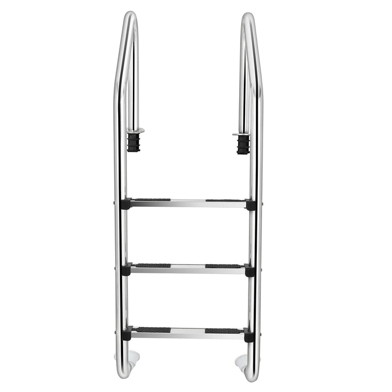 *3-Step Stainless Steel Swimming Pool Ladder with Anti-Slip Step