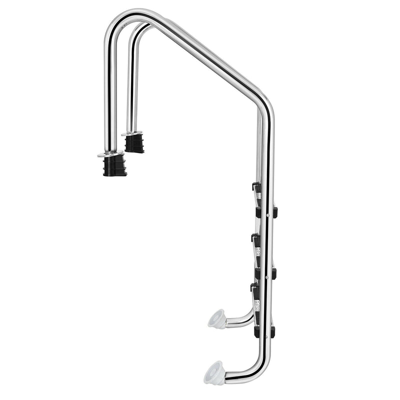 *3-Step Stainless Steel Swimming Pool Ladder with Anti-Slip Step