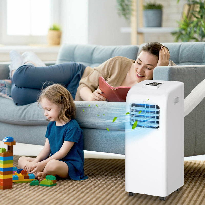 *8000 BTU(Ashrae) Portable Air Conditioner with Dehumidifier Function