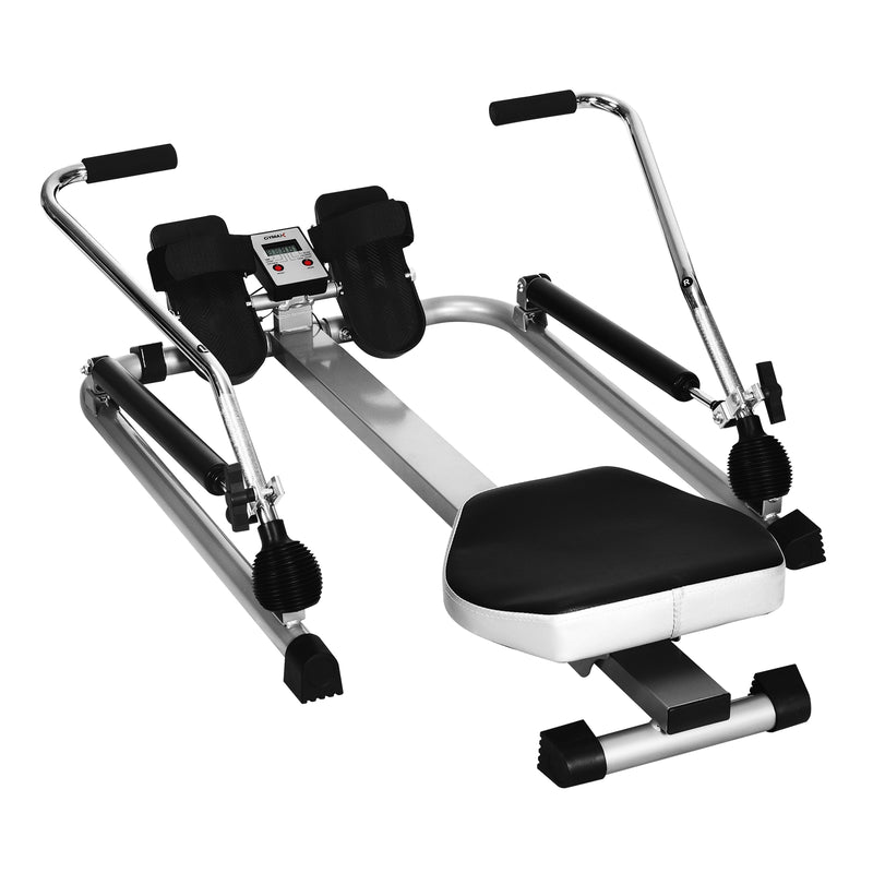 *Exercise Adjustable Double Hydraulic Resistance Rowing Machine